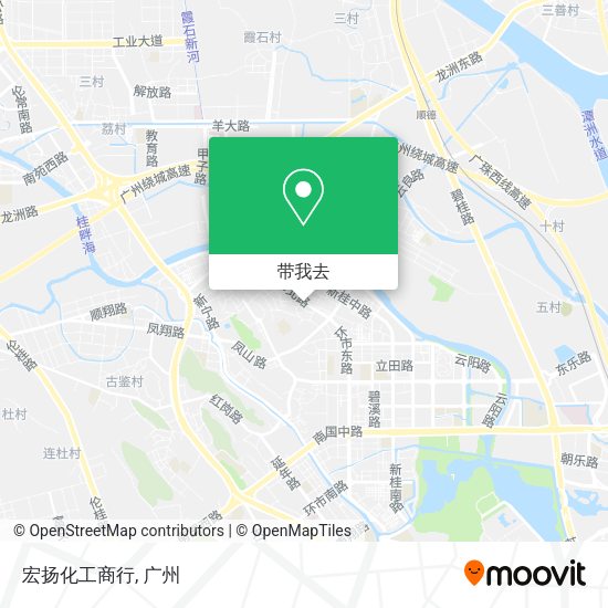 宏扬化工商行地图