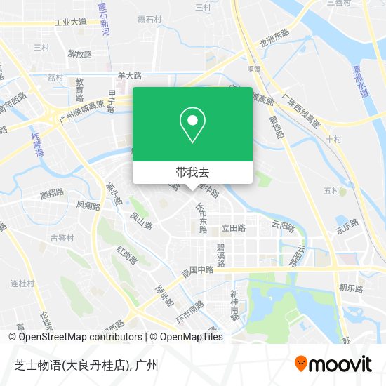 芝士物语(大良丹桂店)地图