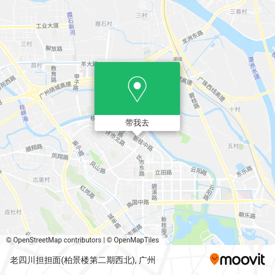 老四川担担面(柏景楼第二期西北)地图