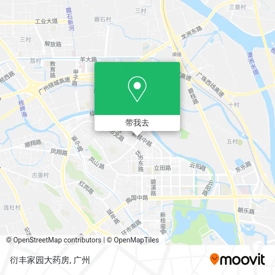 衍丰家园大药房地图