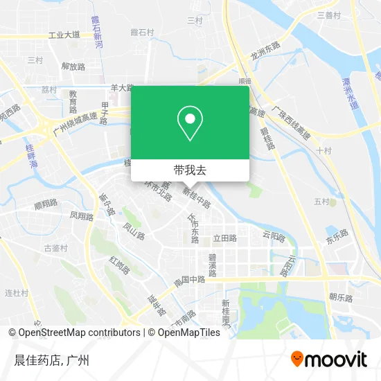 晨佳药店地图