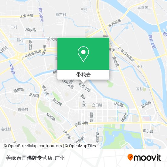 善缘泰国佛牌专营店地图