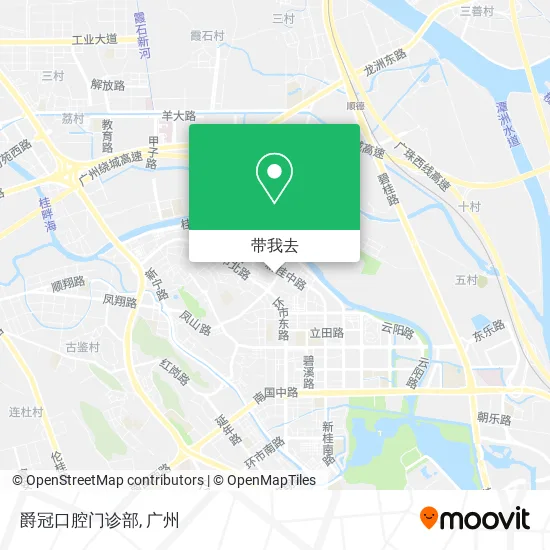 爵冠口腔门诊部地图