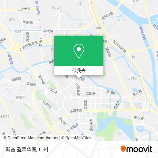 新基·盈翠华庭地图