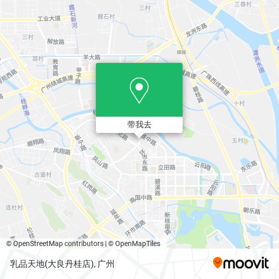 乳品天地(大良丹桂店)地图
