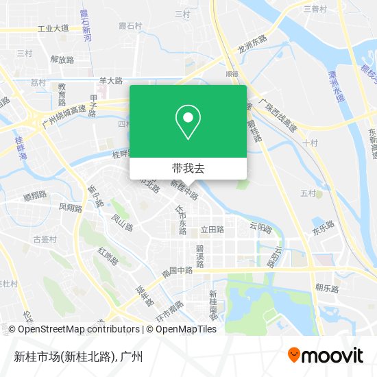 新桂市场(新桂北路)地图