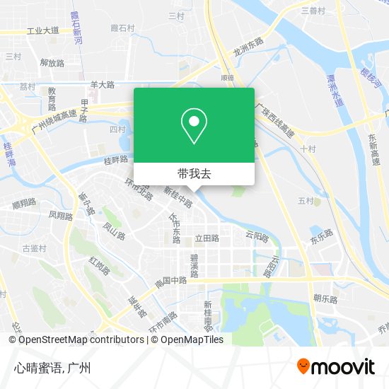 心晴蜜语地图