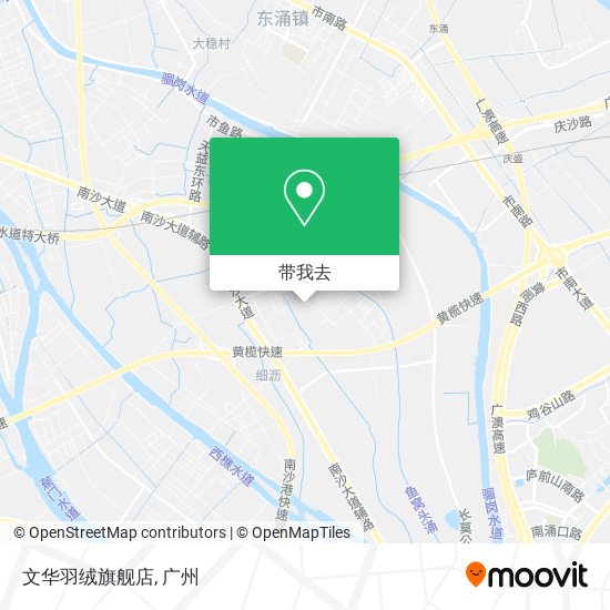 文华羽绒旗舰店地图