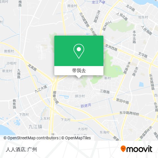人人酒店地图