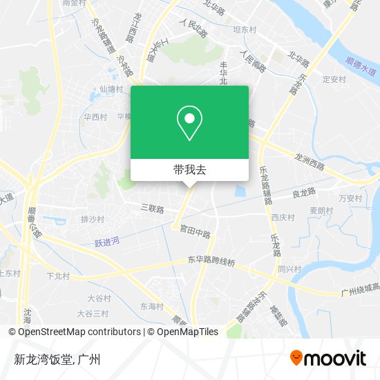 新龙湾饭堂地图