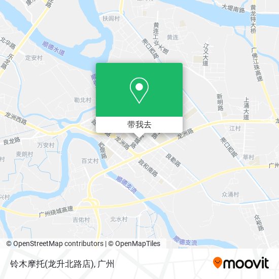 铃木摩托(龙升北路店)地图