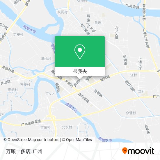 万顺士多店地图