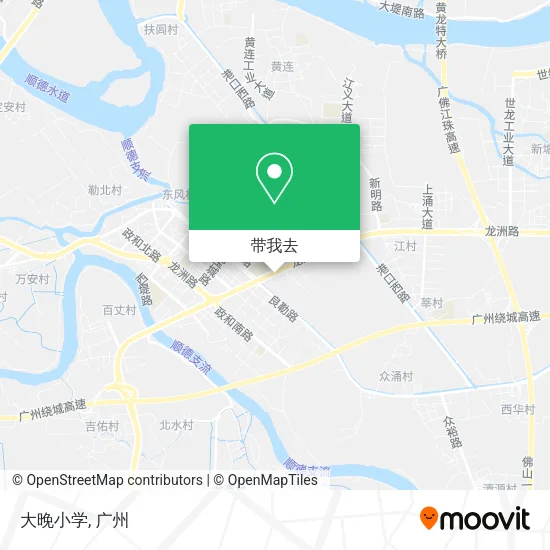 大晚小学地图