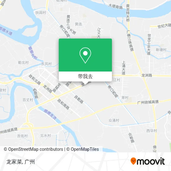 龙家菜地图