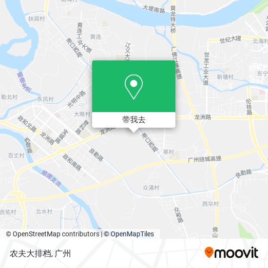 农夫大排档地图
