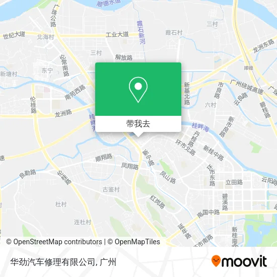 华劲汽车修理有限公司地图