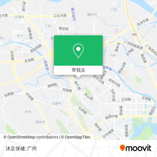 沐足保健地图