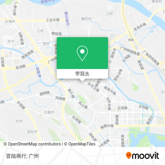 晋陆商行地图