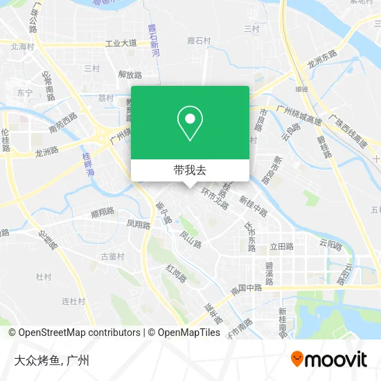 大众烤鱼地图