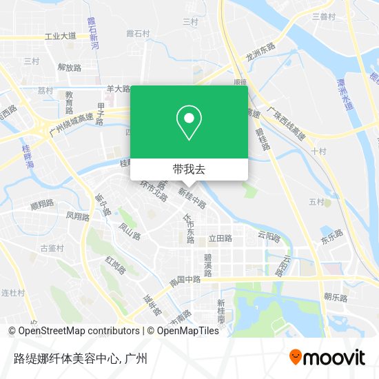 路缇娜纤体美容中心地图
