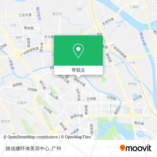 路缇娜纤体美容中心地图
