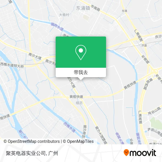 聚英电器实业公司地图