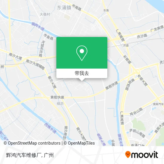 辉鸿汽车维修厂地图