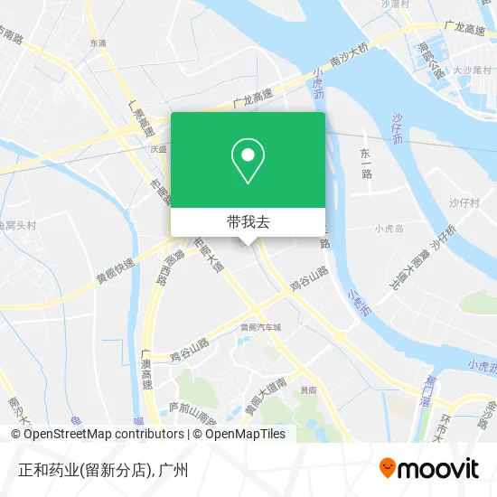 正和药业(留新分店)地图