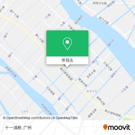 十一涌桥地图