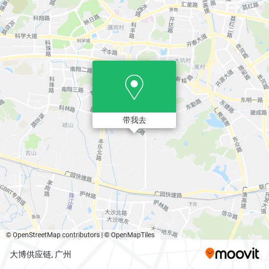 大博供应链地图