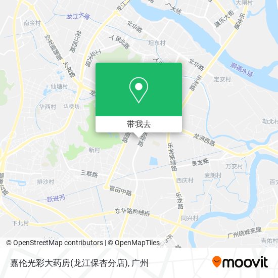 嘉伦光彩大药房(龙江保杏分店)地图