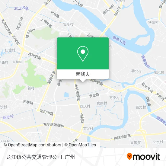 龙江镇公共交通管理公司地图