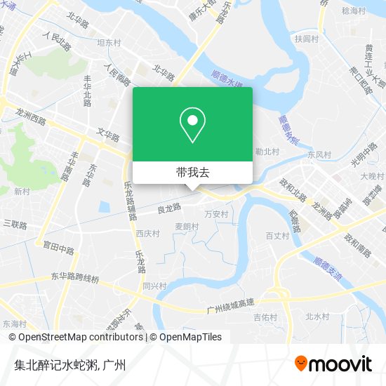 集北醉记水蛇粥地图