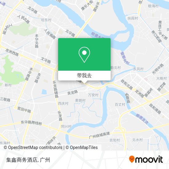 集鑫商务酒店地图