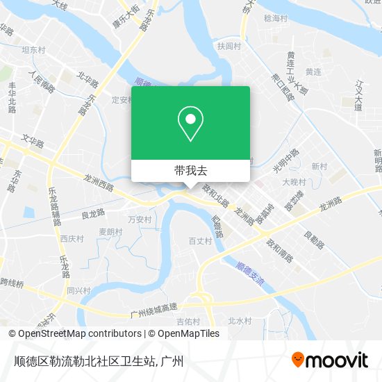 顺德区勒流勒北社区卫生站地图