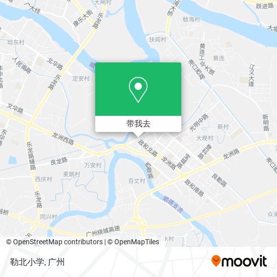 勒北小学地图