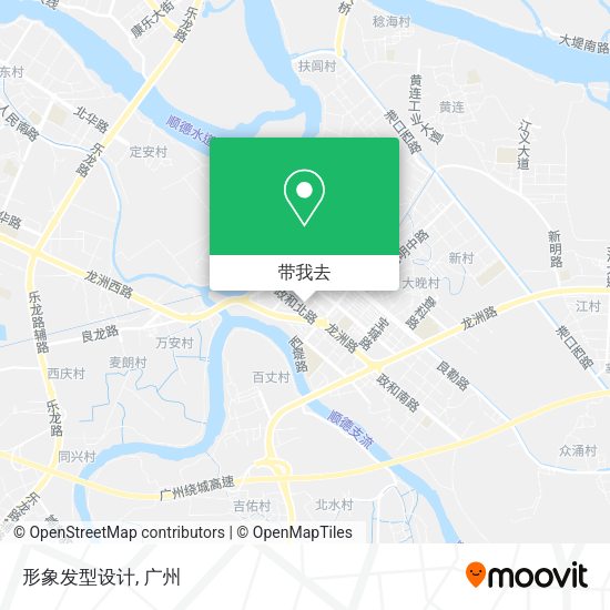 形象发型设计地图
