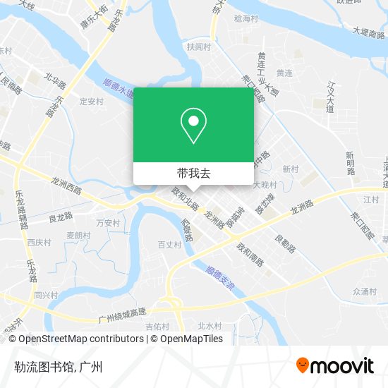 勒流图书馆地图