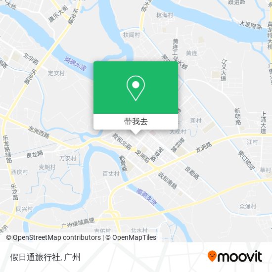 假日通旅行社地图