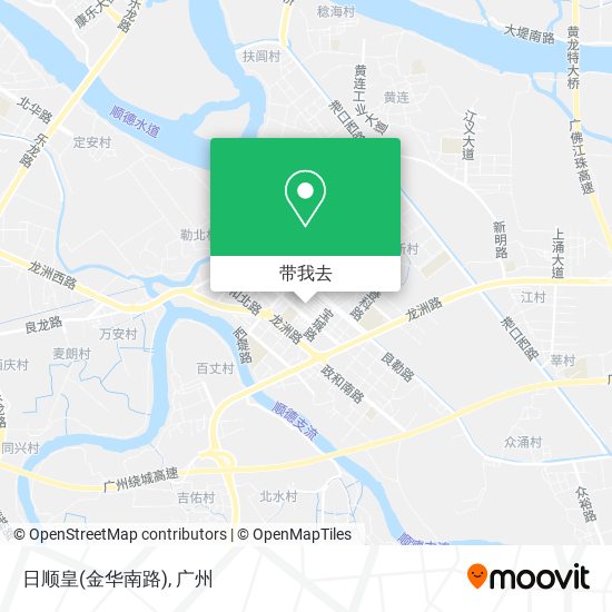 日顺皇(金华南路)地图