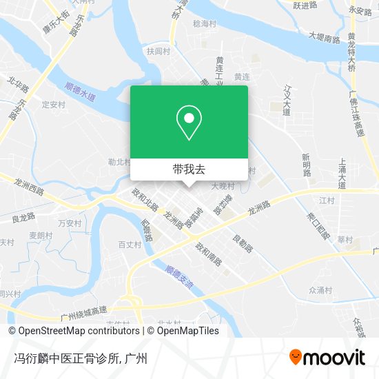 冯衍麟中医正骨诊所地图