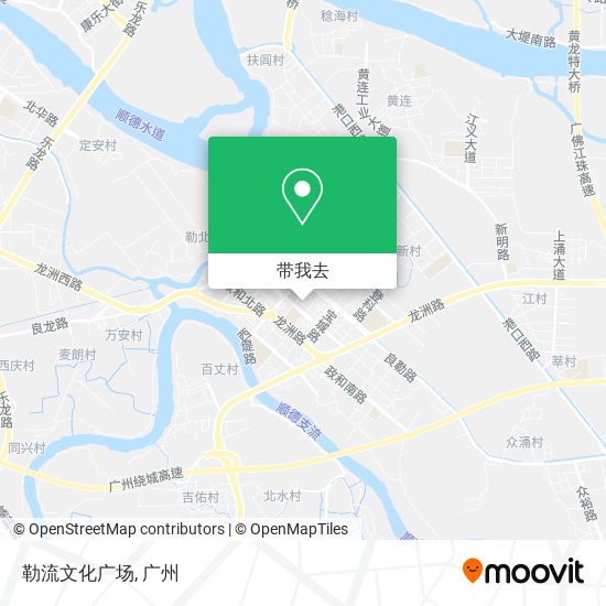 勒流文化广场地图