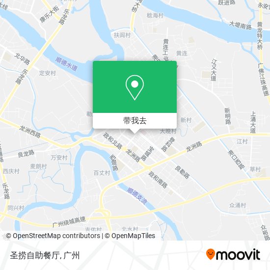 圣捞自助餐厅地图