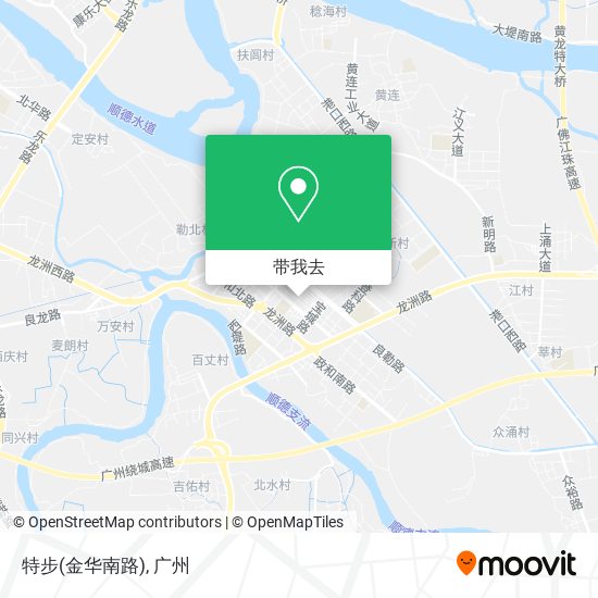 特步(金华南路)地图