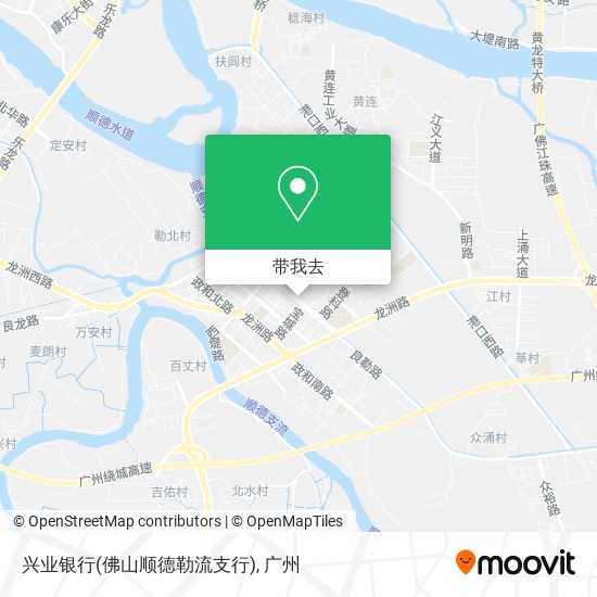 兴业银行(佛山顺德勒流支行)地图