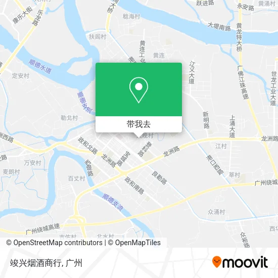 竣兴烟酒商行地图