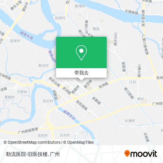勒流医院-旧医技楼地图