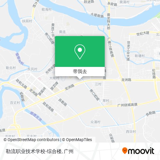 勒流职业技术学校-综合楼地图