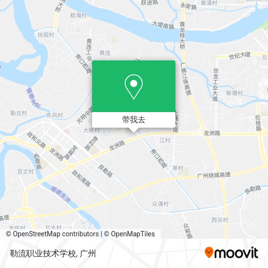 勒流职业技术学校地图