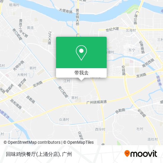 回味鸡快餐厅(上涌分店)地图